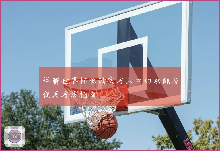 详解世界杯竞猜官方入口的功能与使用方法指南